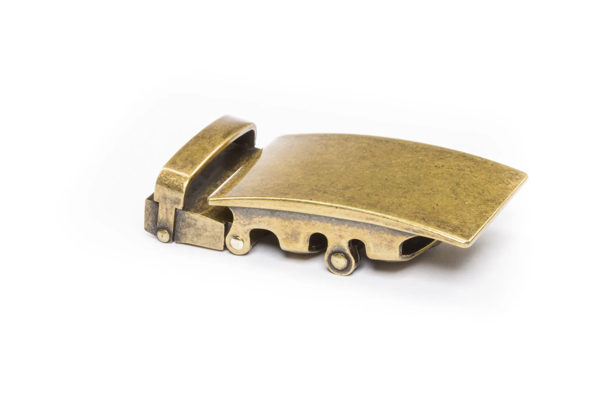1.5" Classic Buckle in Antiqued Gold