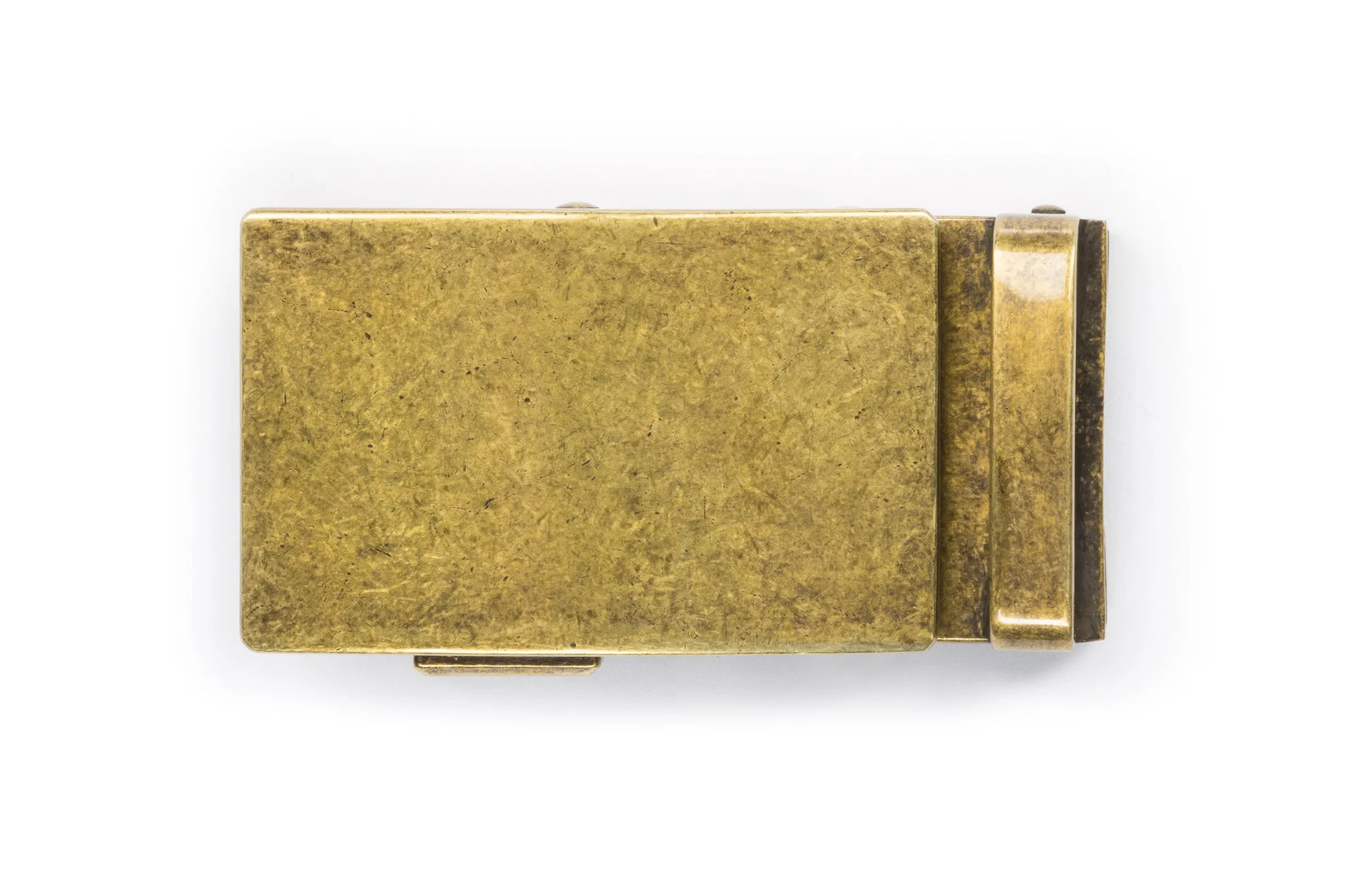 1.5" Classic Buckle in Antiqued Gold