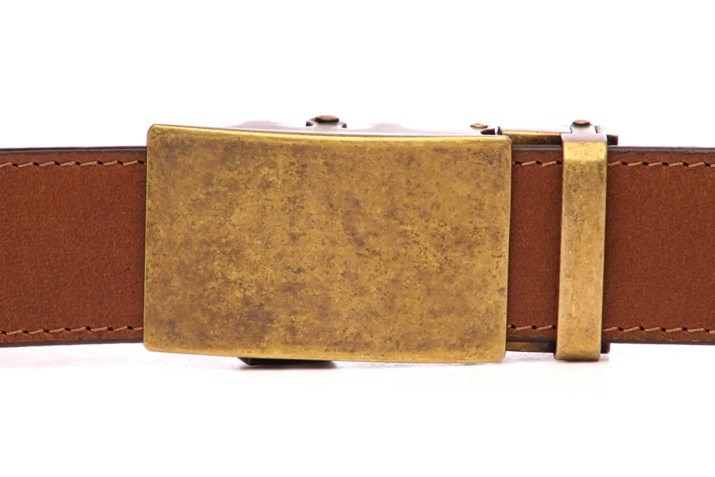 1.5" Classic Buckle in Antiqued Gold