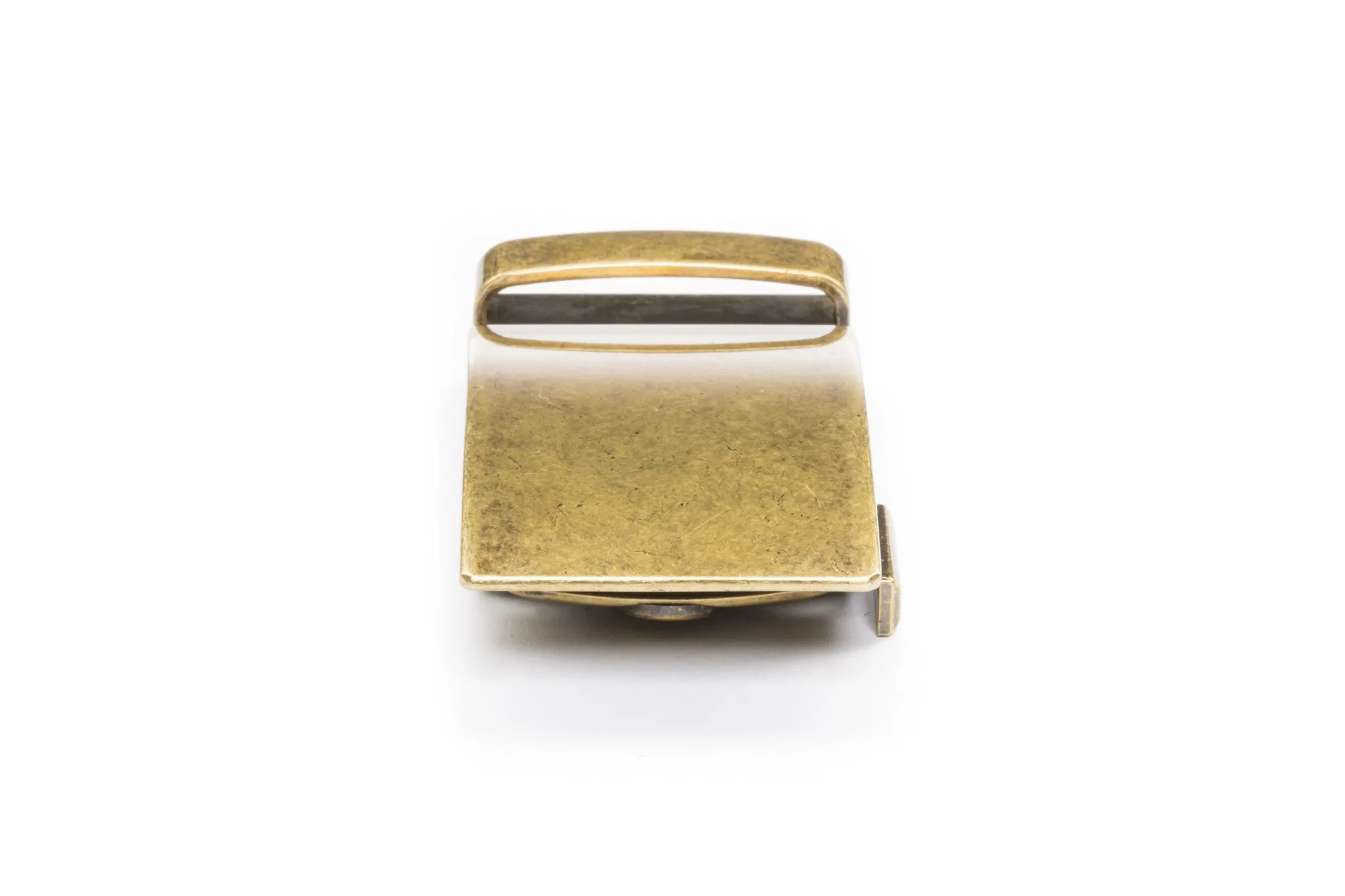 1.5" Classic Buckle in Antiqued Gold