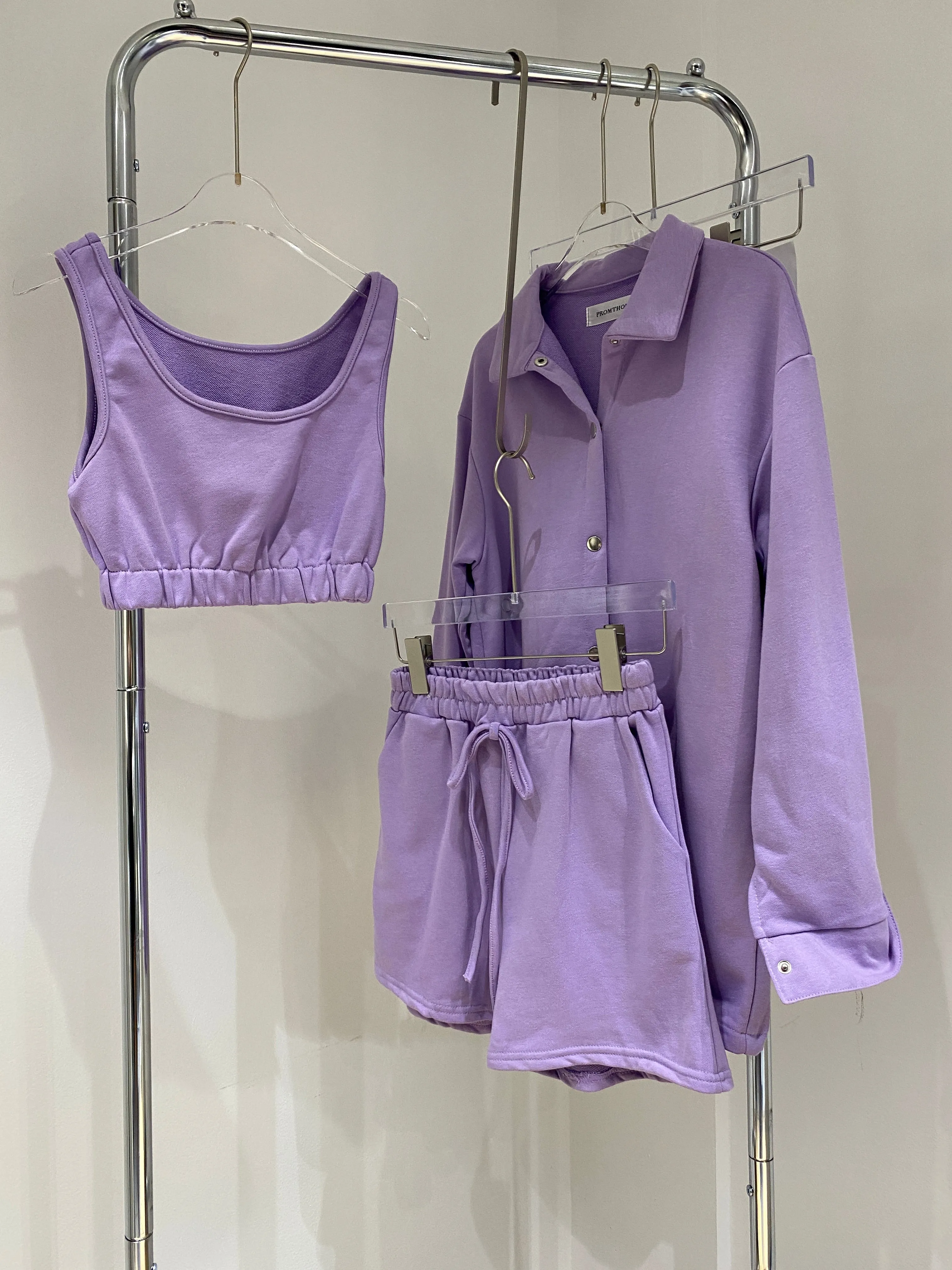 2-Piece Loungewear Co-ord Set - Orchid