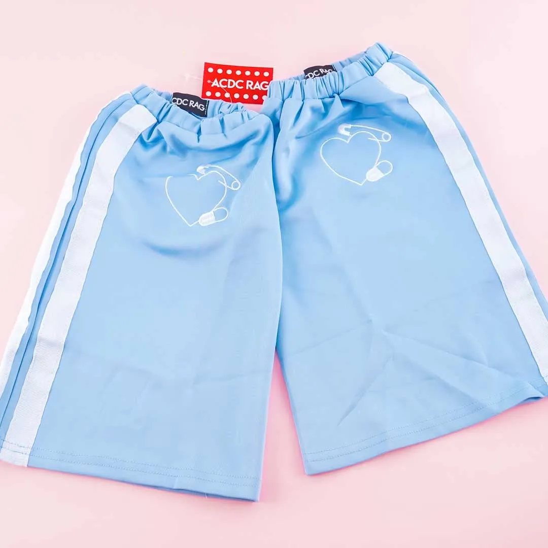 ACDC RAG Safe Jersey Leg Warmers - Pastel Blue