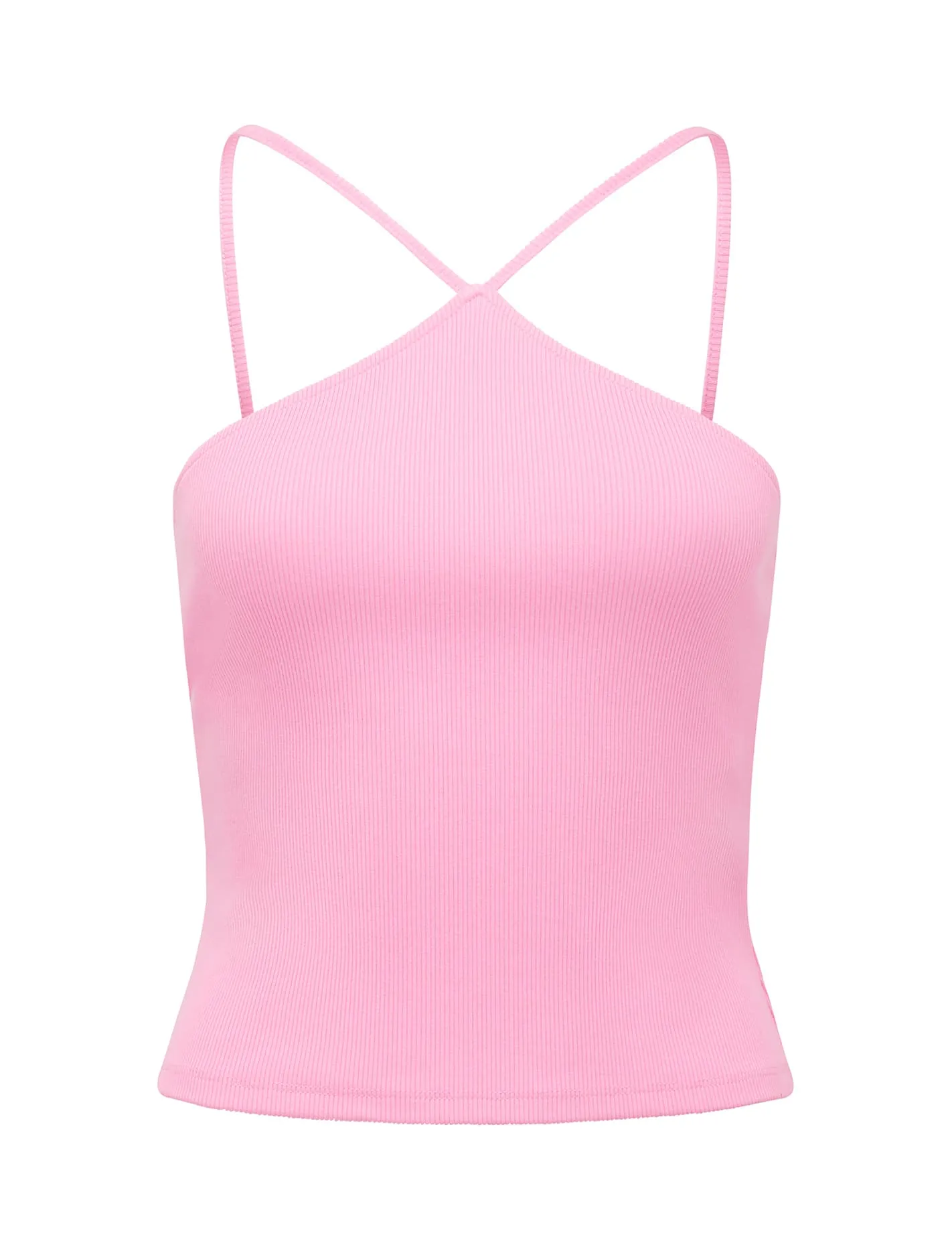 Adina Arrowneck Halter Tank Top