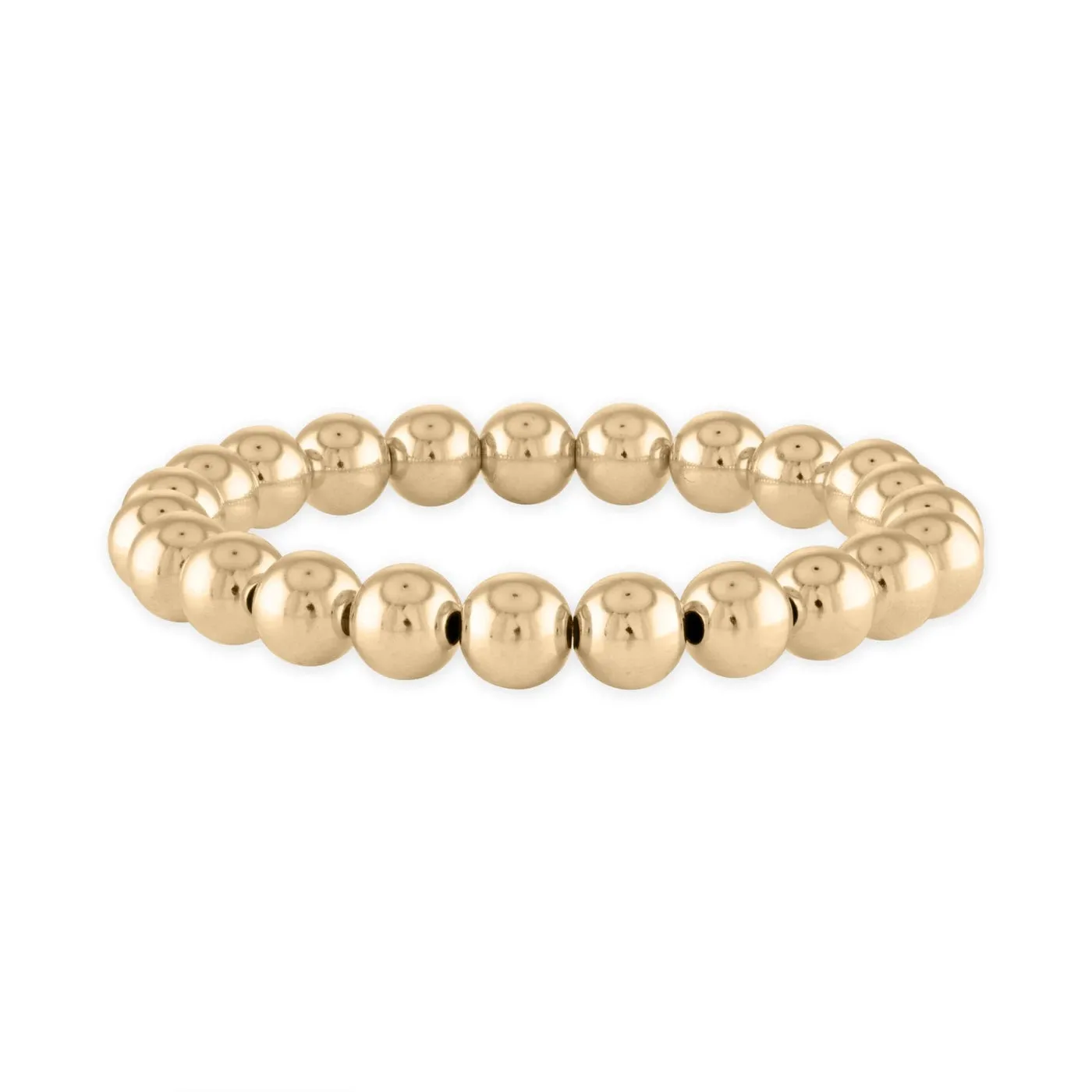 Alexa Leigh - 7mm Ball Bracelet in Yellow Gold (7.5)