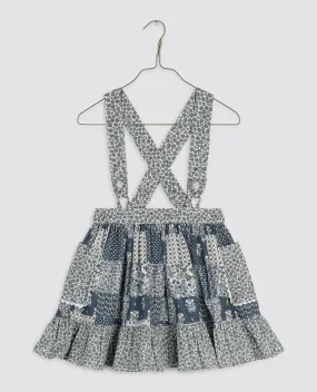 Aria Skirt- Patchwork Print Floral