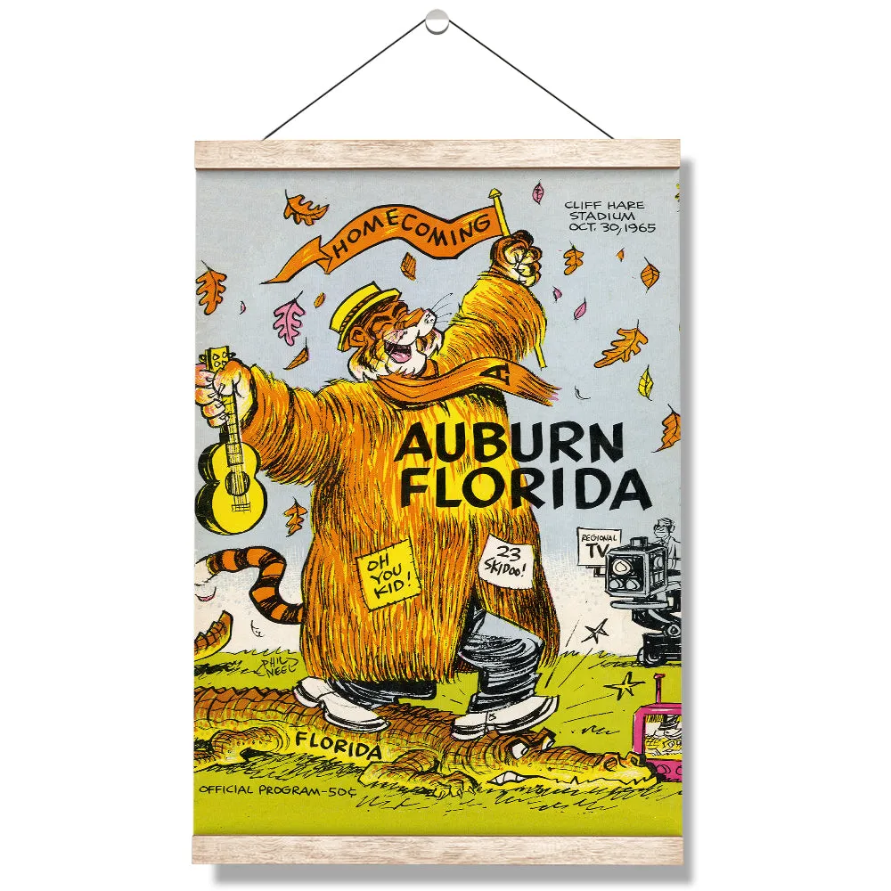 Auburn Tigers - Auburn Florida Homecoming Program Cover 10.30.65