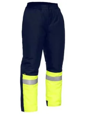 Bisley, Taped Two Tone Hi Vis Freezer Pant-Stout Fit (Pair) -  - Size: 122