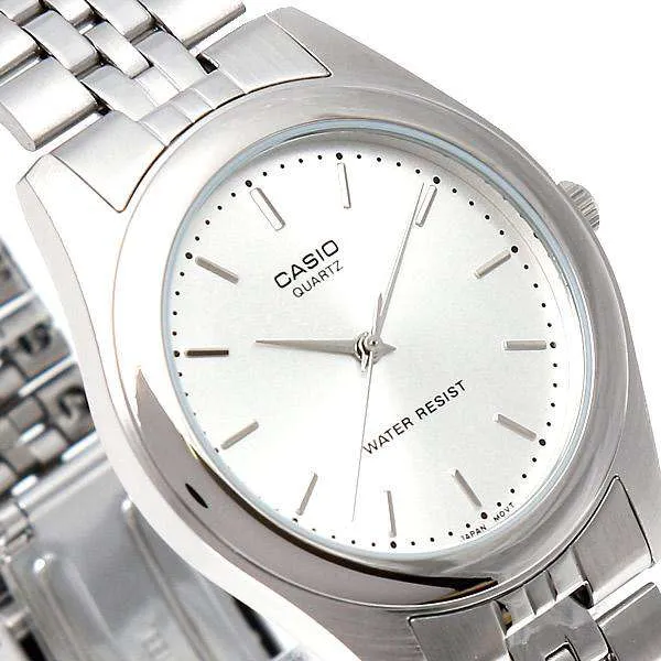 Casio Vintage MTP-1129A-7ARDF Silver Stainless Steel Strap Unisex Watch