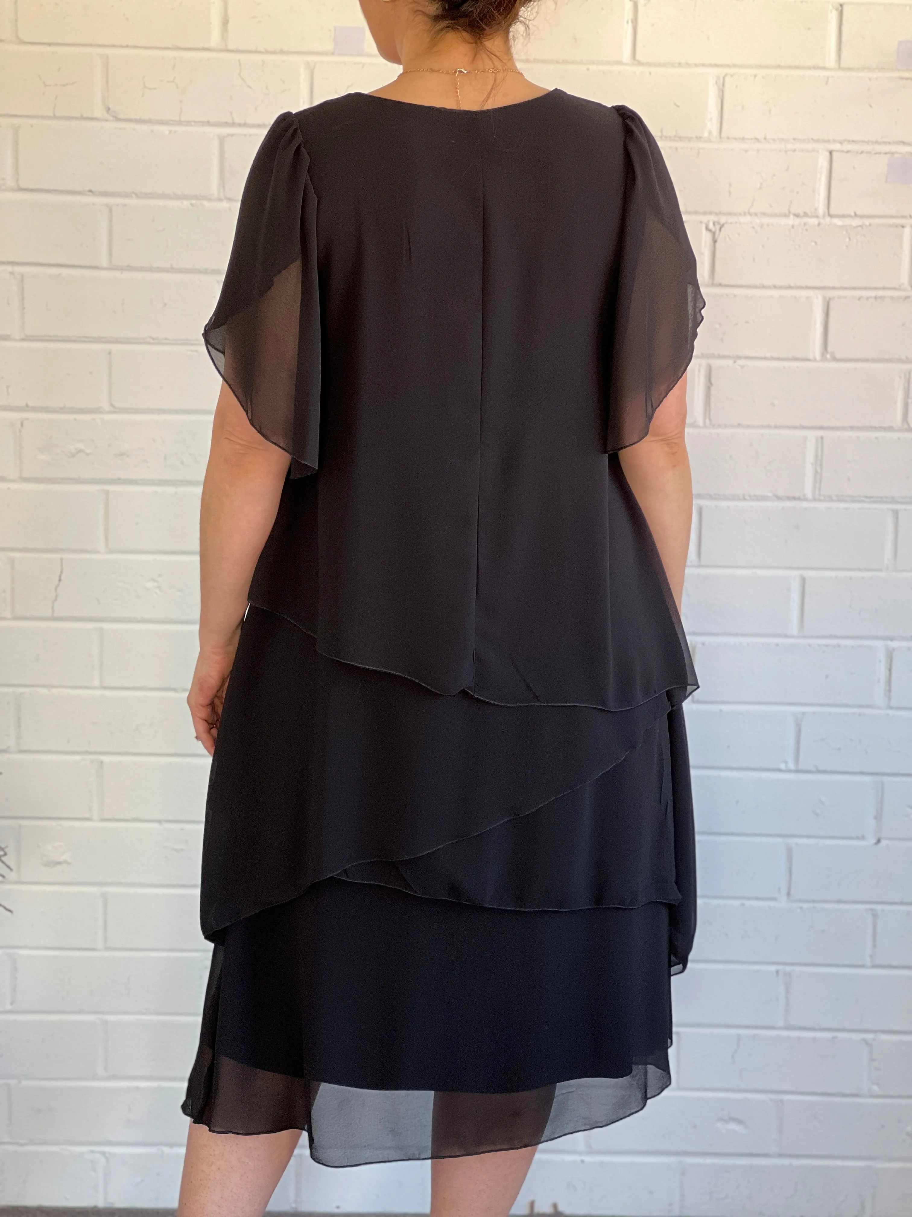 Charlotte Black Evening Dress