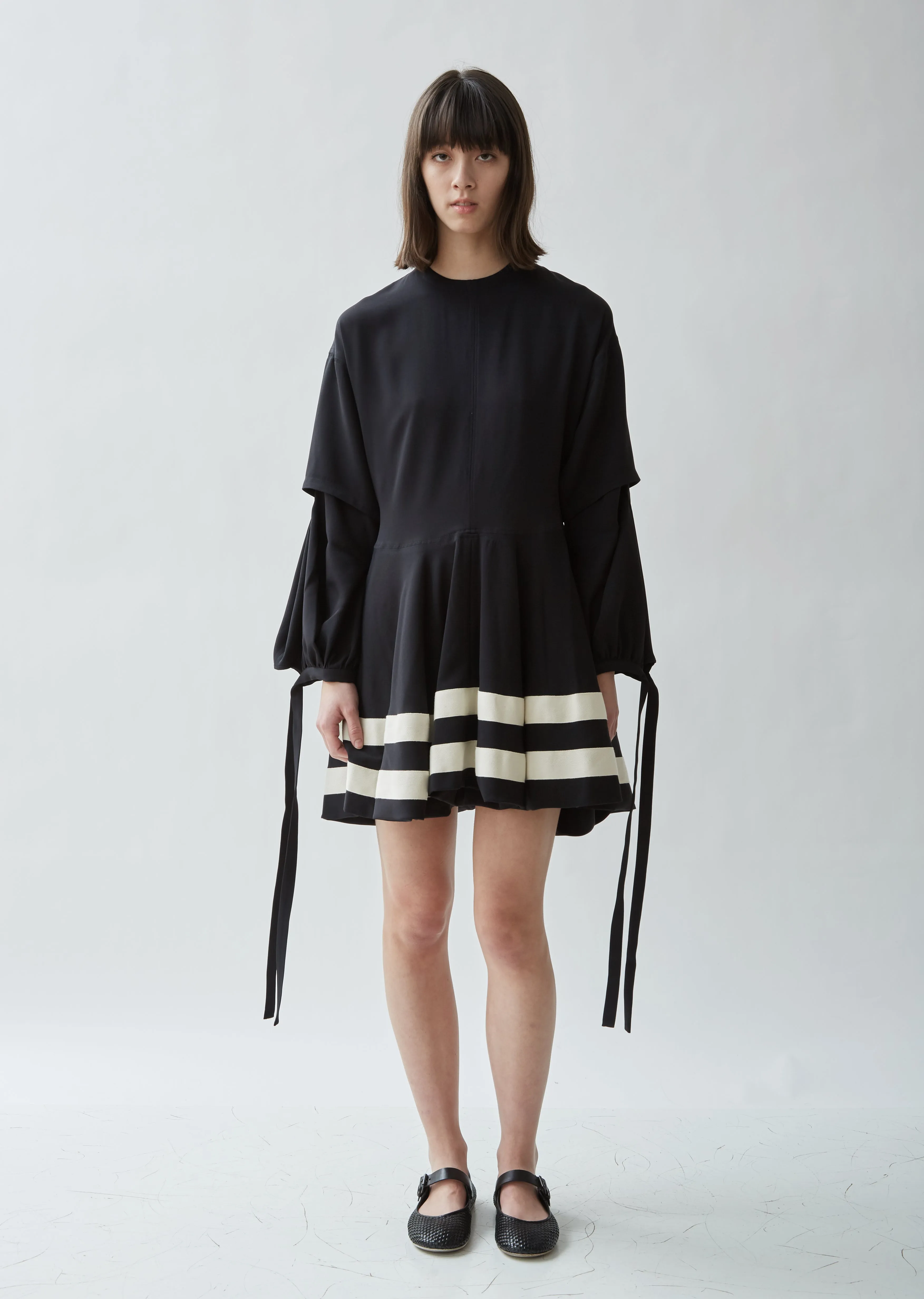 Circle Hem Mini Dress
