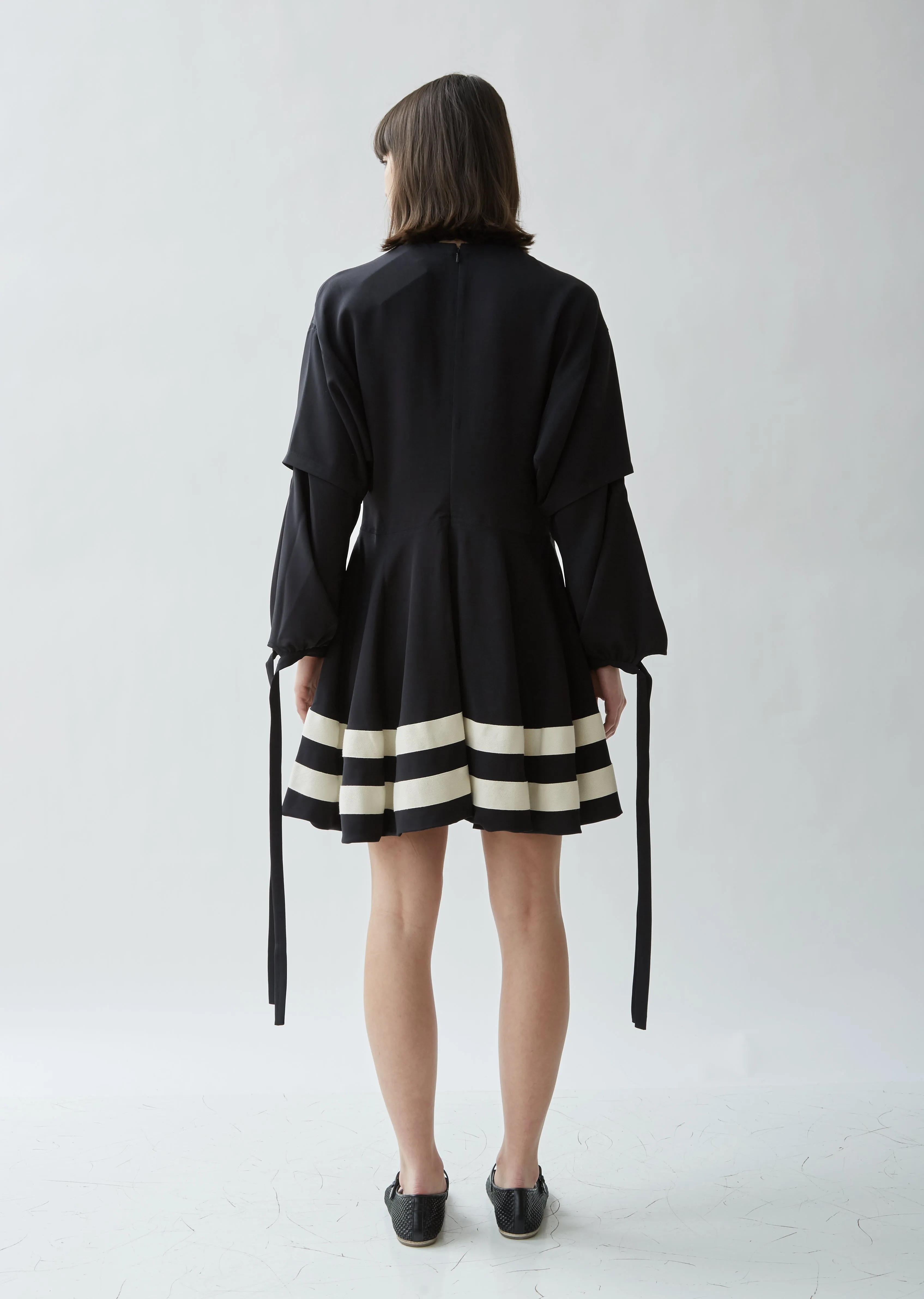 Circle Hem Mini Dress