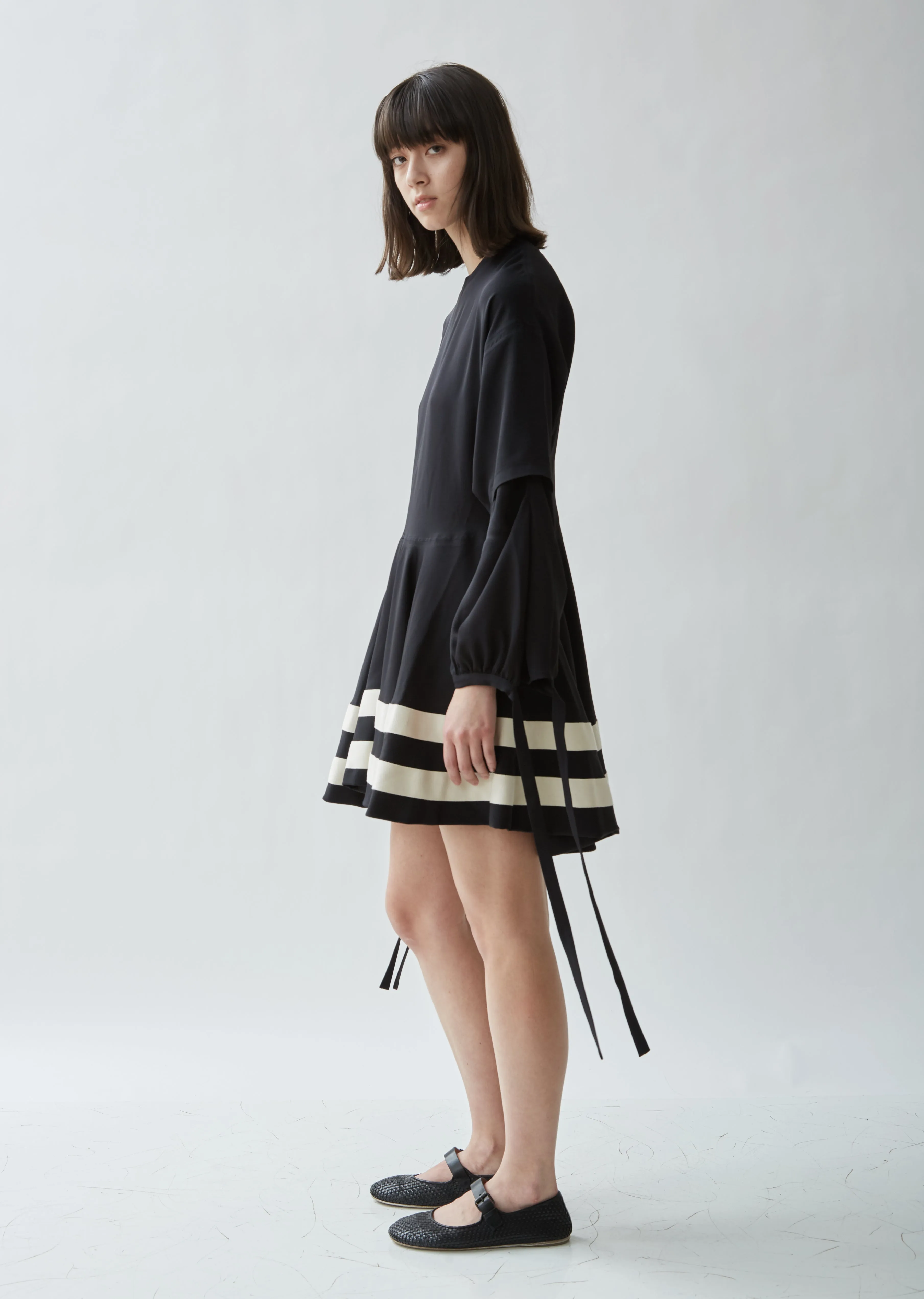 Circle Hem Mini Dress