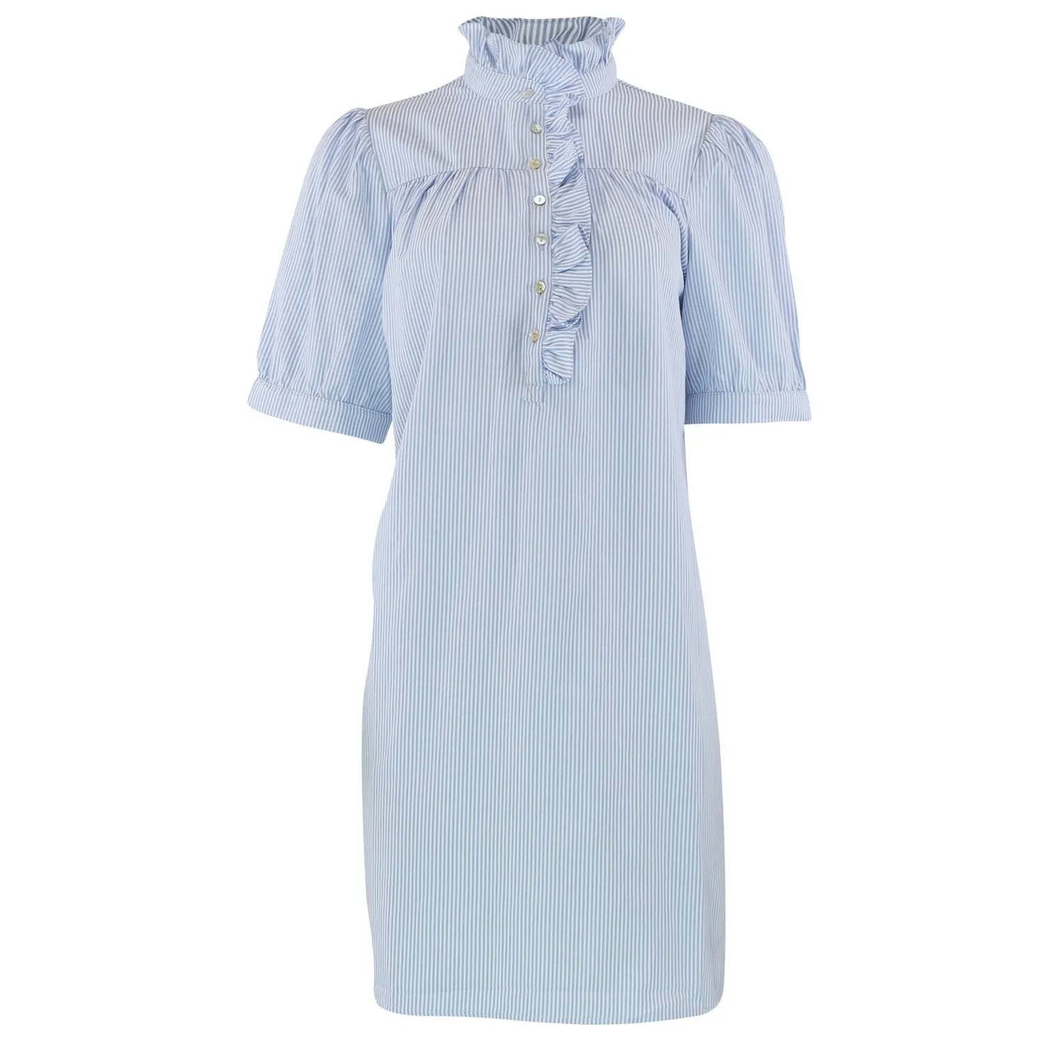 Continue Arianna SS dress blue stripe