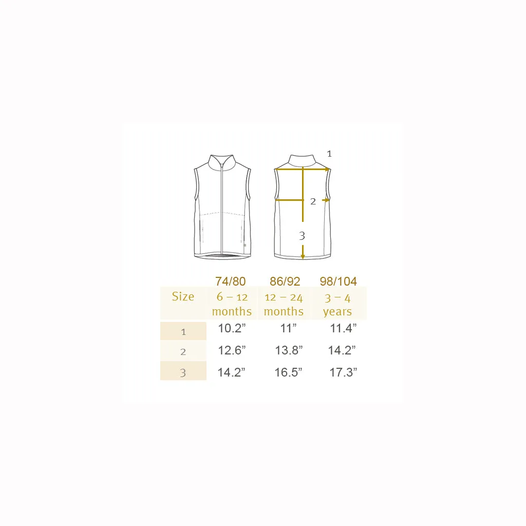Disana Boiled Wool Vest