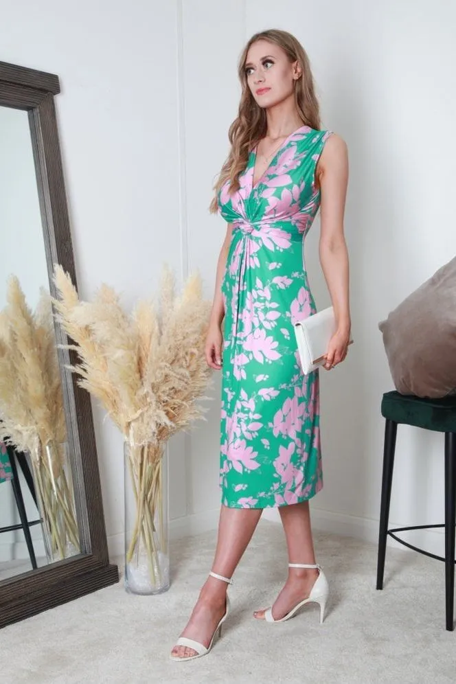 Double Second Twist Dress With Tea Sleeves