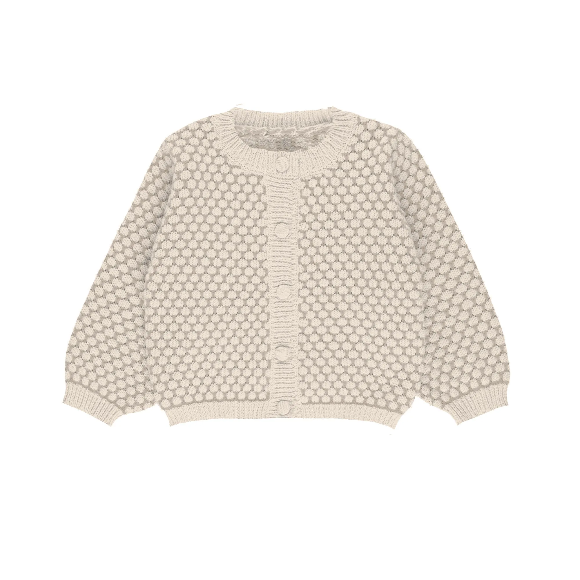 Ely's & Co Popcorn Knit Collection Cardigan