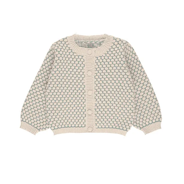 Ely's & Co Popcorn Knit Collection Cardigan