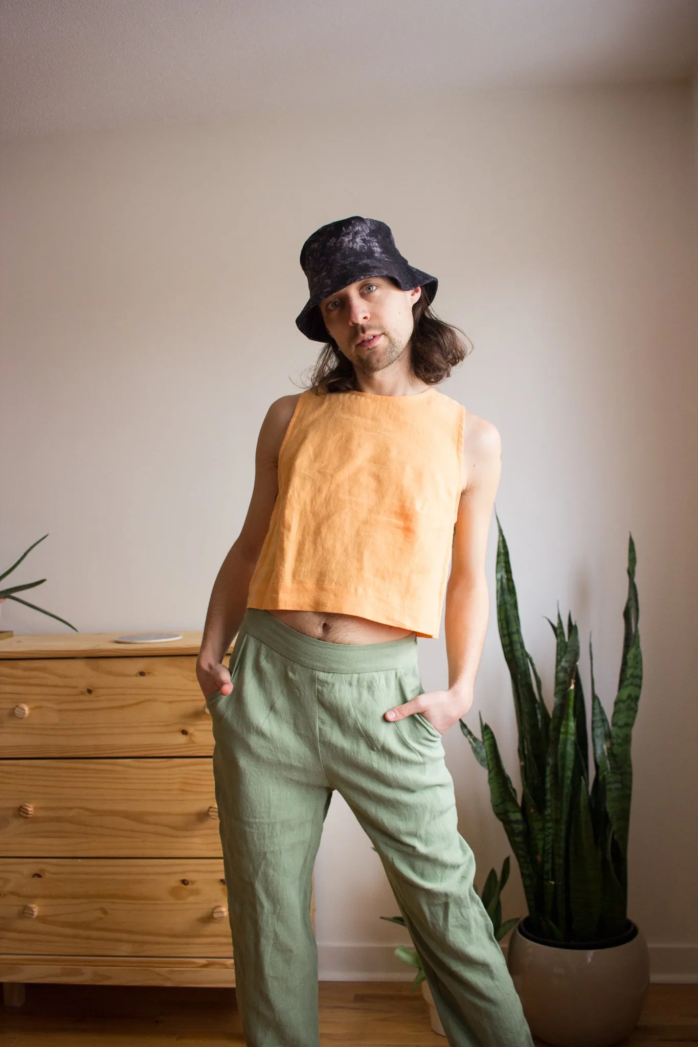 Eve Gravel Tulipe Top - Many Colours (Online Exclusive)