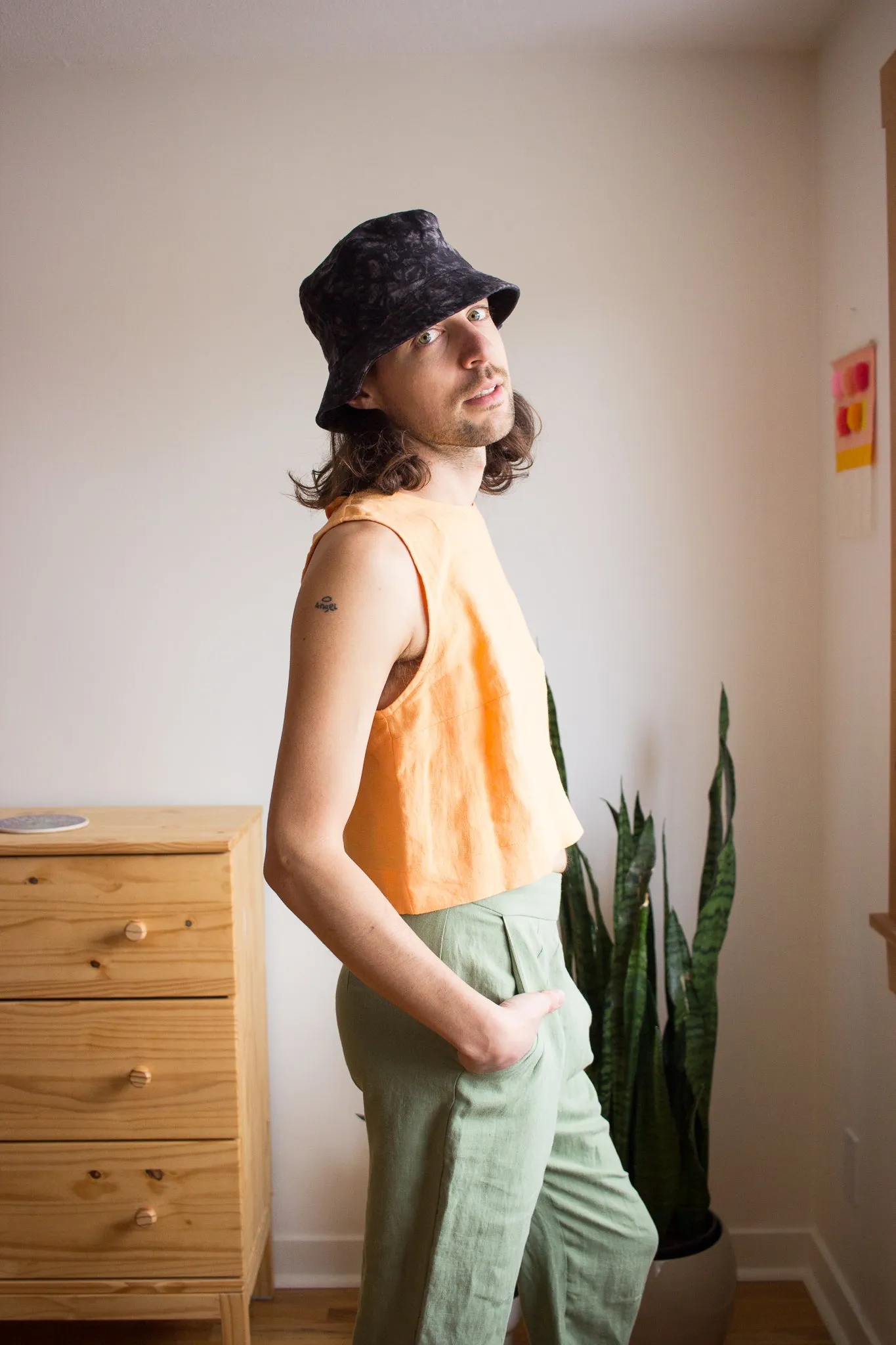 Eve Gravel Tulipe Top - Many Colours (Online Exclusive)