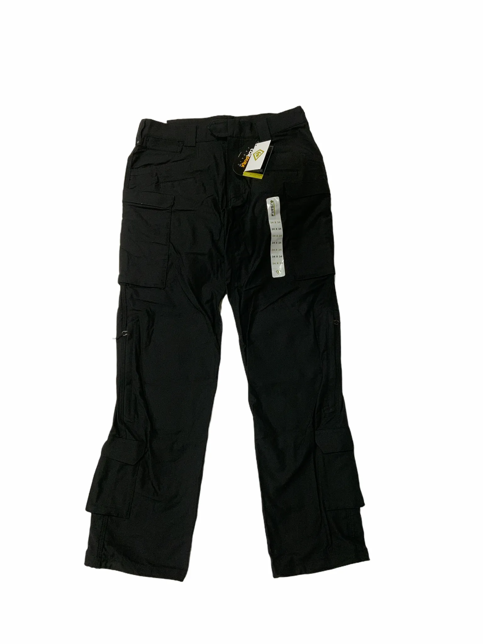 First Tactical Defender Ripstop Trousers Black Mens FTTRS01AN