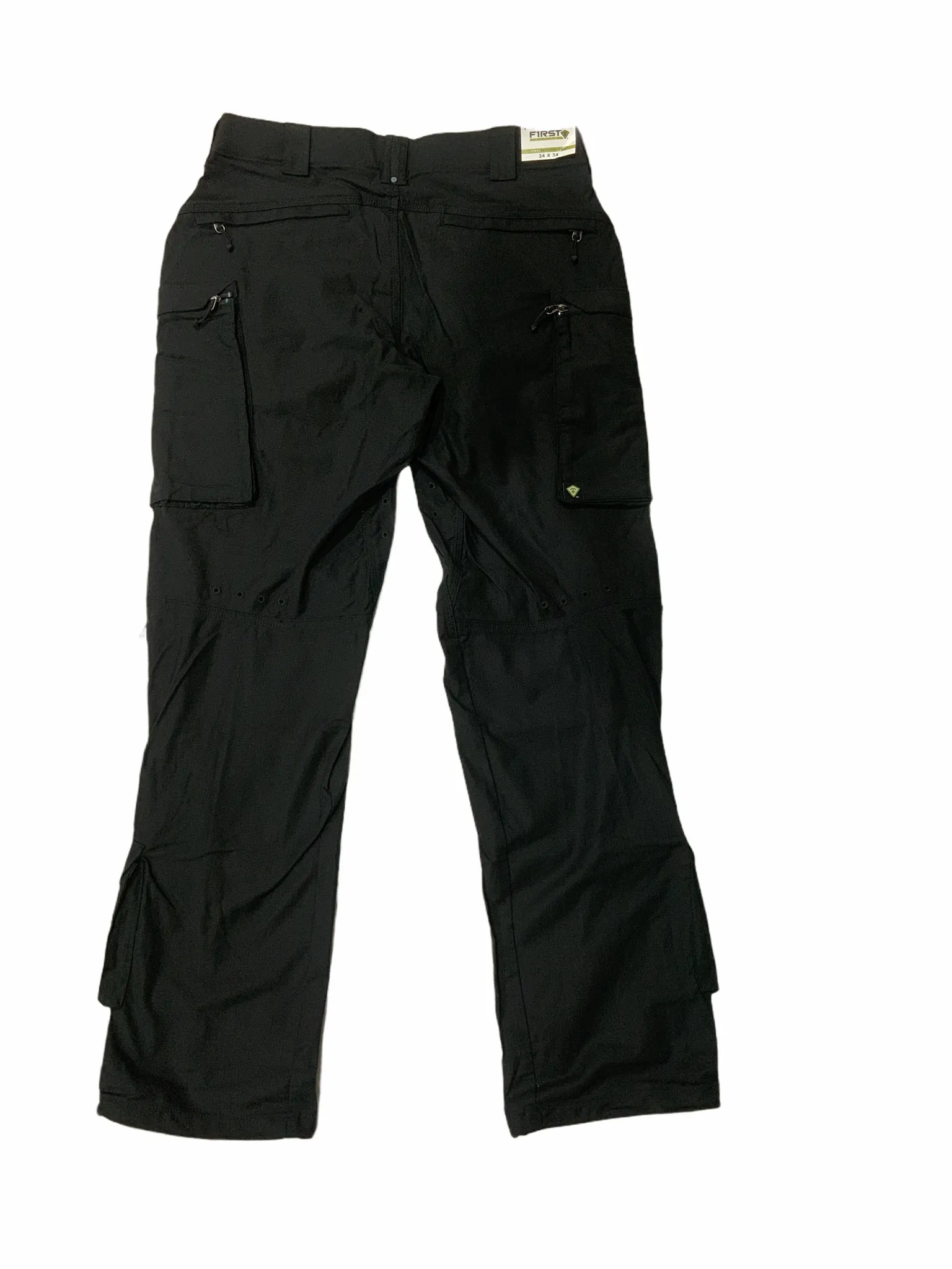 First Tactical Defender Ripstop Trousers Black Mens FTTRS01AN
