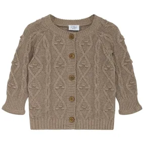 Hust & Claire Baby Sand Melange Cath Cardigan