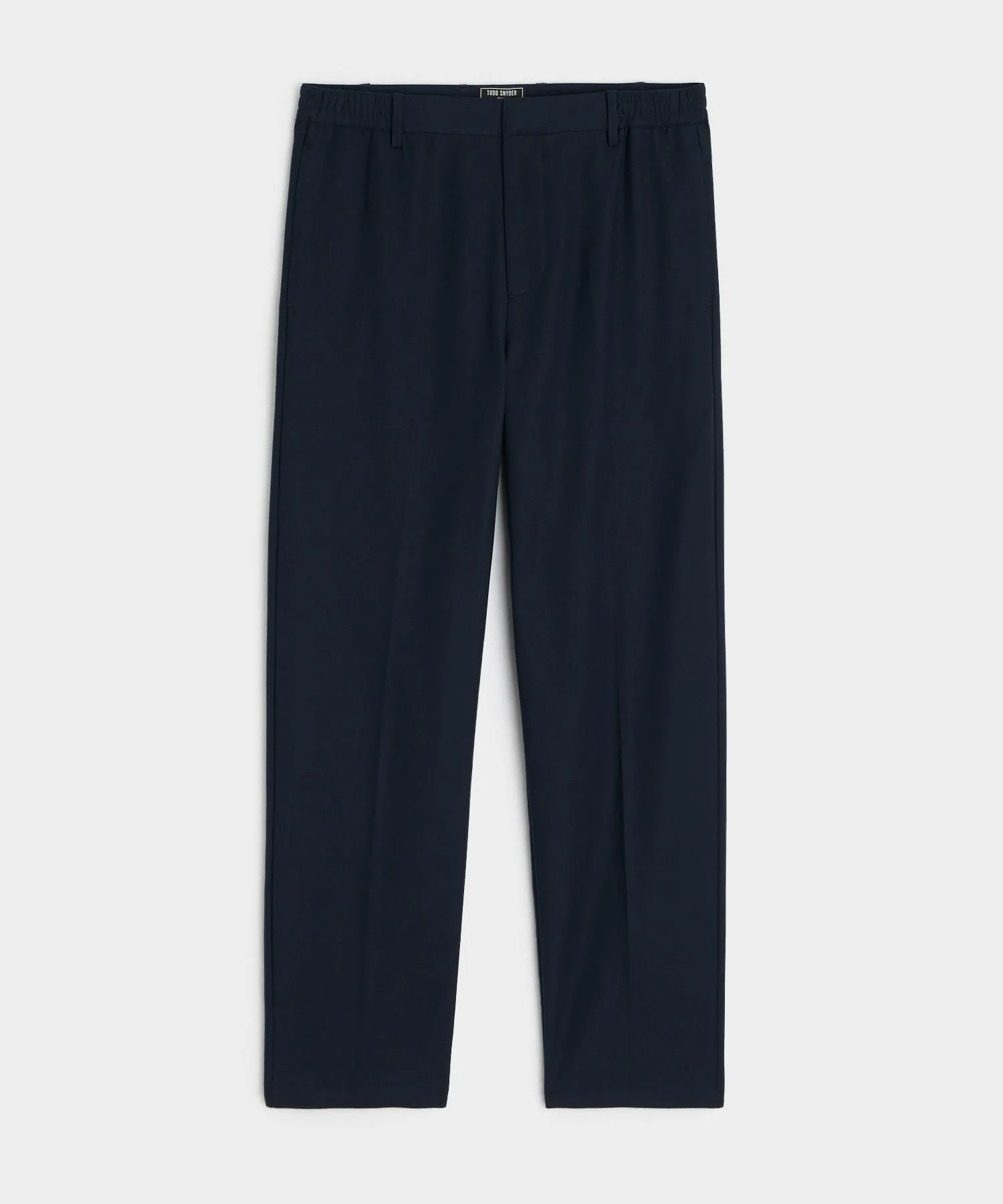 Italian Cotton Gramercy Trouser in Classic Navy