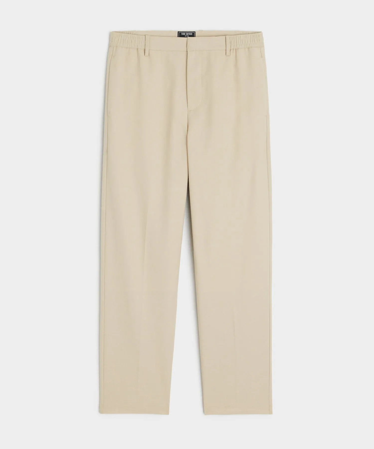 Italian Cotton Gramercy Trouser in Sand