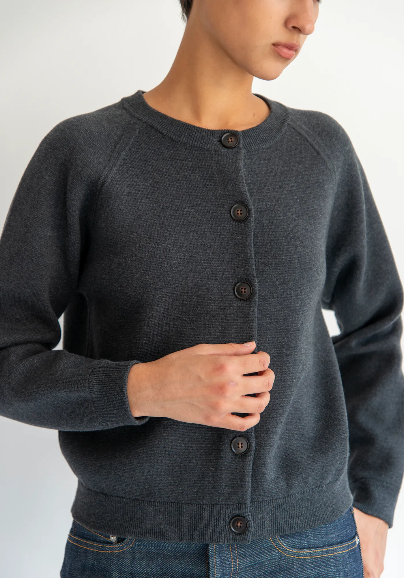 Kanon Wool Cotton Cardigan