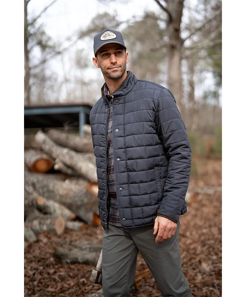 Local Boy - Brick Quilted Jacket