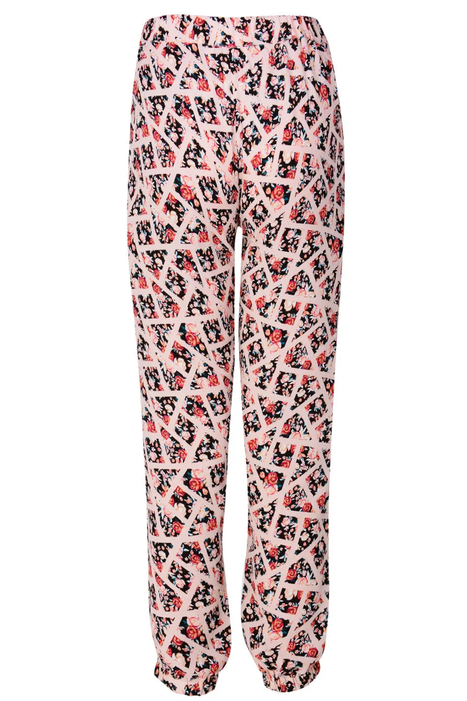 LONDON REYA Floral Printed Trousers