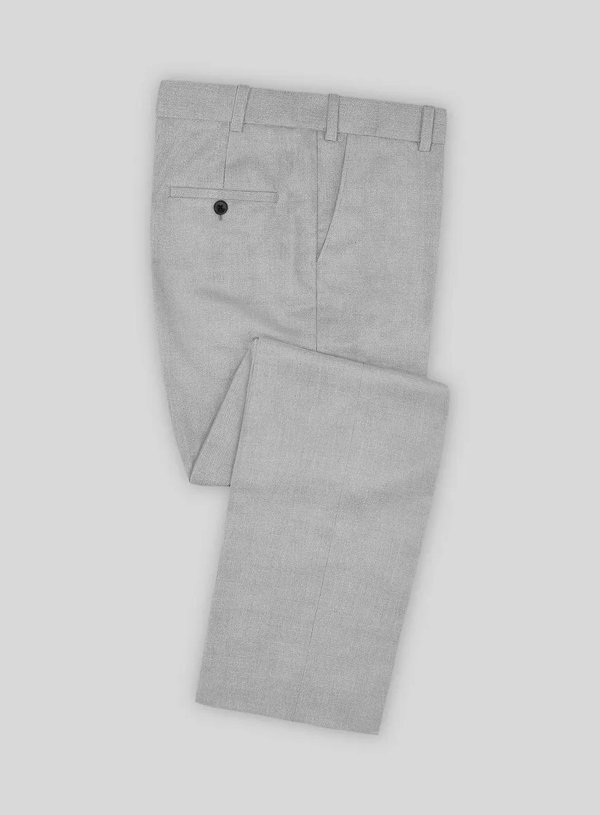 Marco Stretch Light Gray Wool Suit