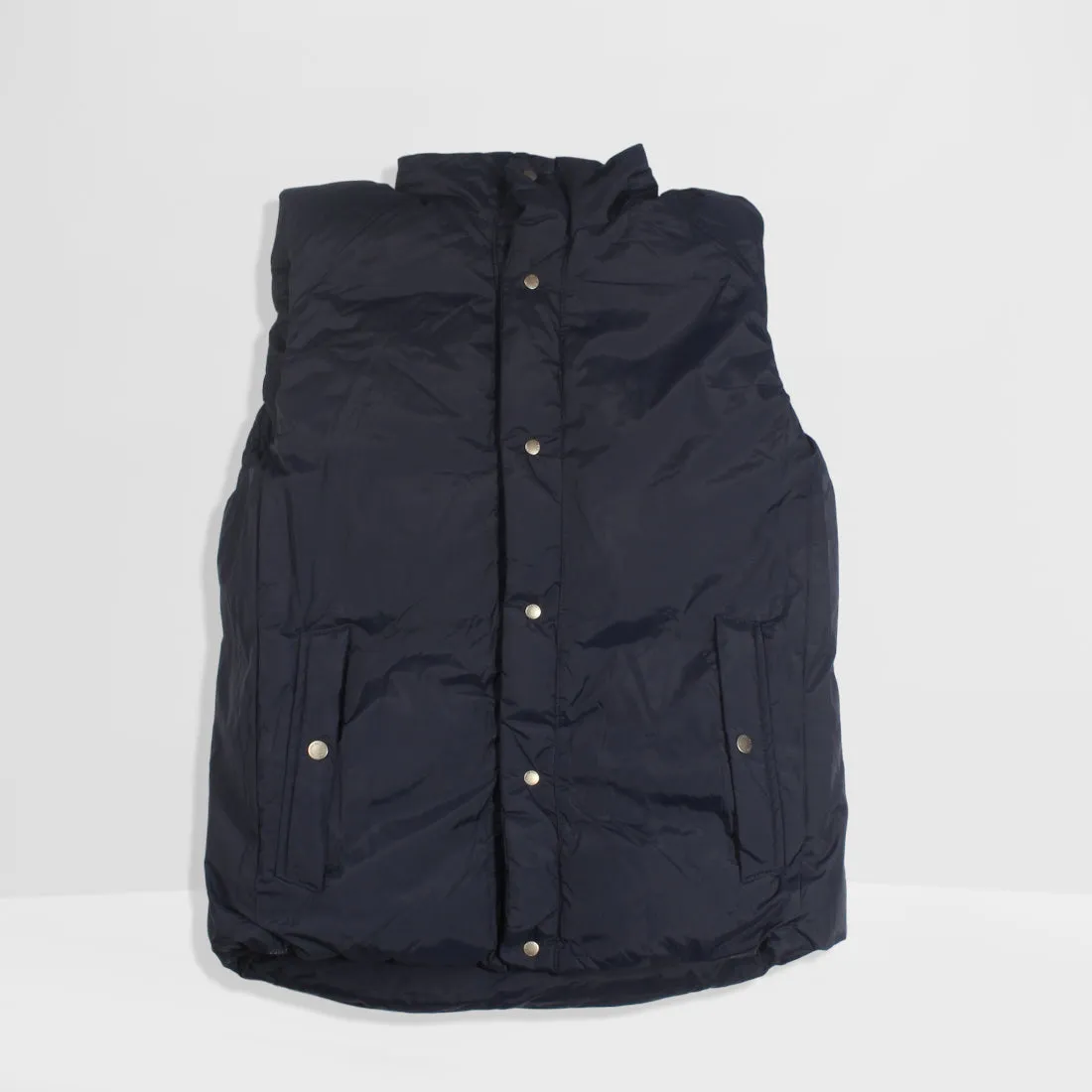 Men Double face Warm winter vest with hoodie -8697