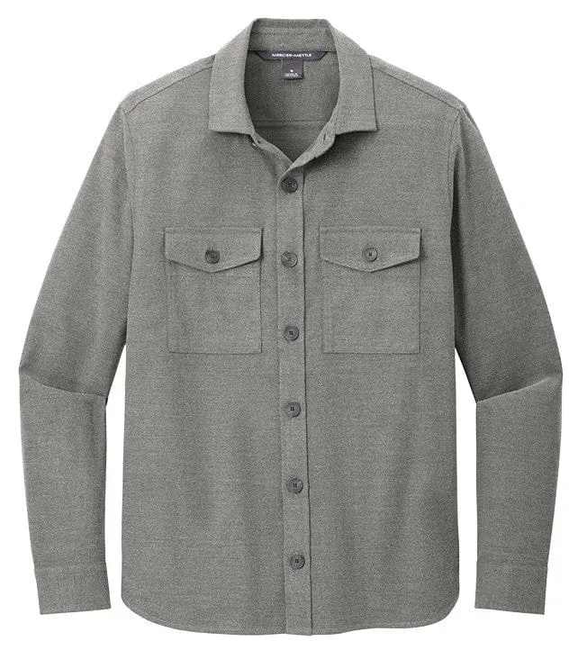Mercer Mettle - Men's Long Sleeve Twill Overshirt