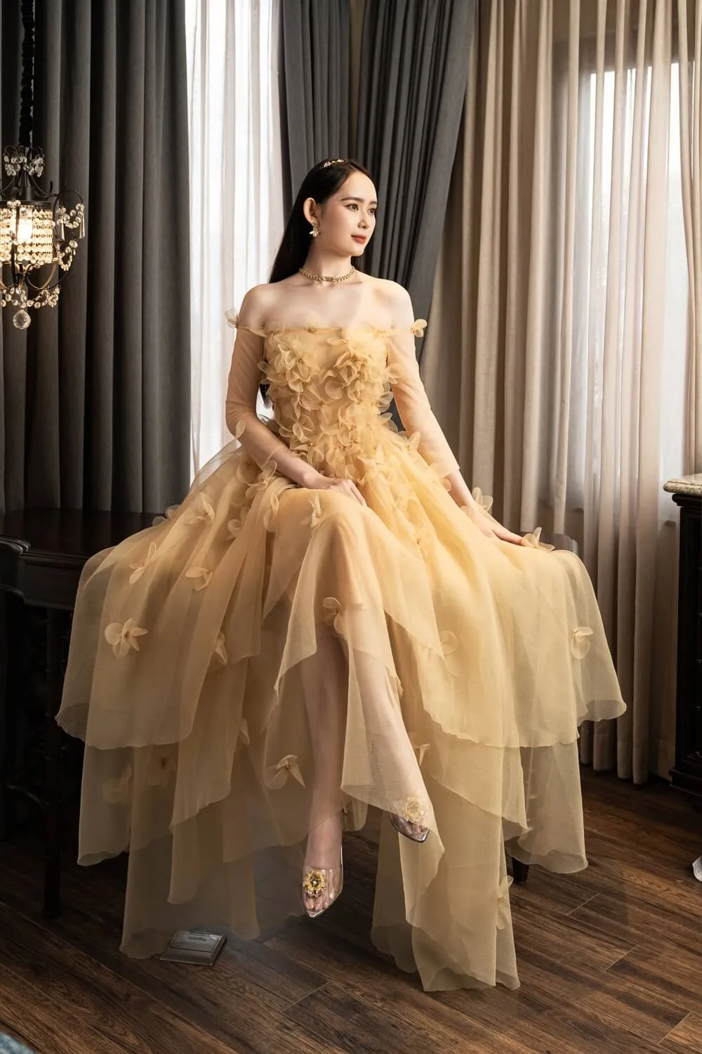 Meyer Off-Shoulder Dress