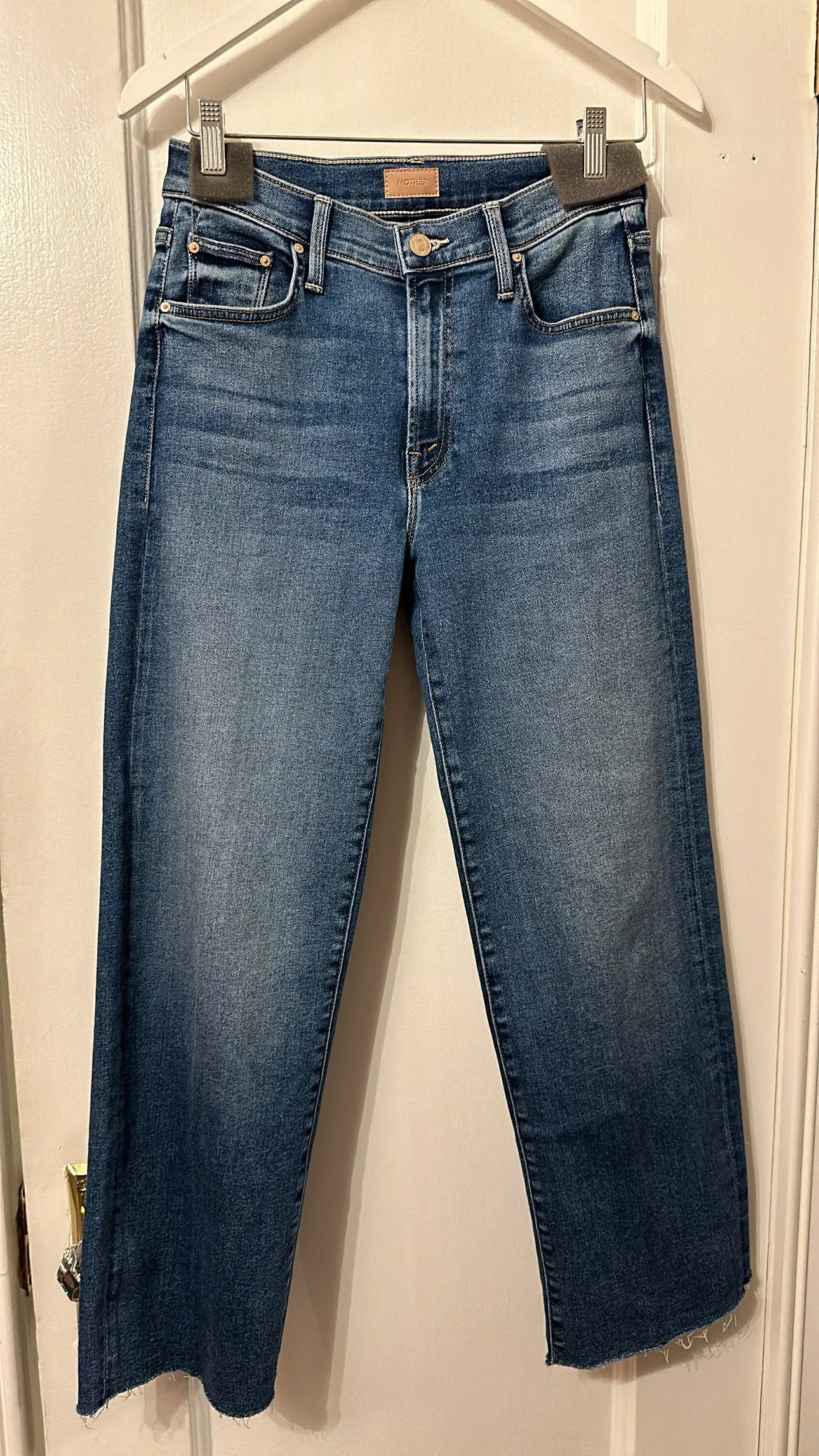 Mid Rise 'Rambler Zip Ankle Fray'