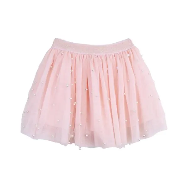 Pearl Stud Pink Tutu