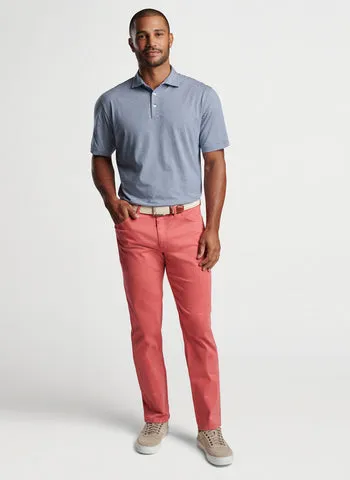 Peter Millar ULTIMATE SATEEN FIVE-POCKET PANT-Cape Red