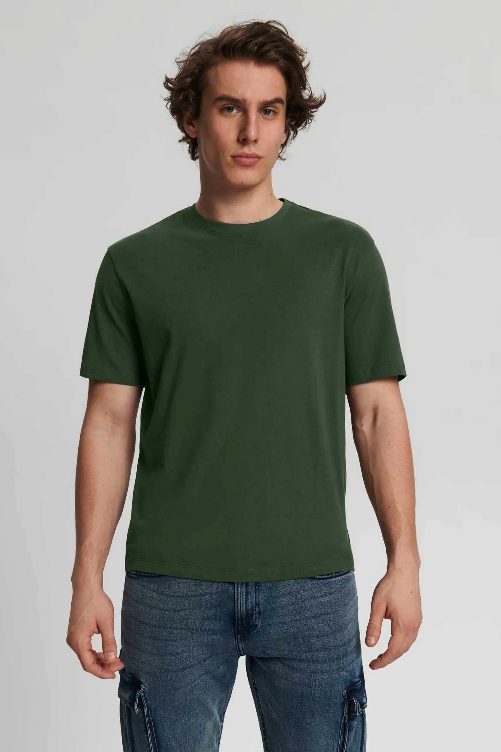 Polo Republica Men's Essential Crew Neck Tee Shirt