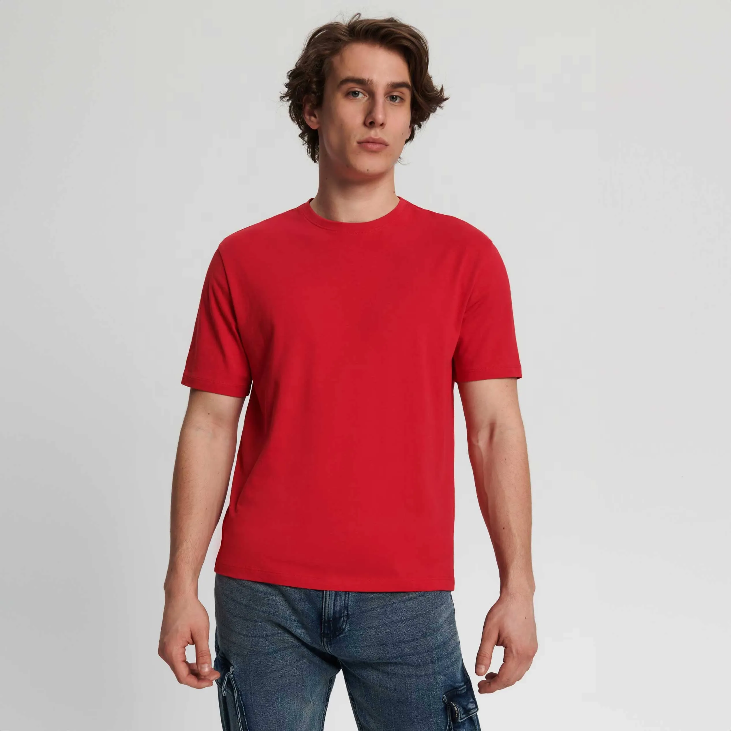 Polo Republica Men's Essential Crew Neck Tee Shirt