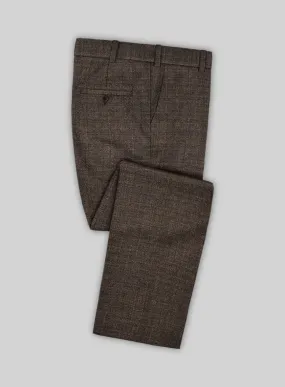 Reda Omiro Brown Wool Pants