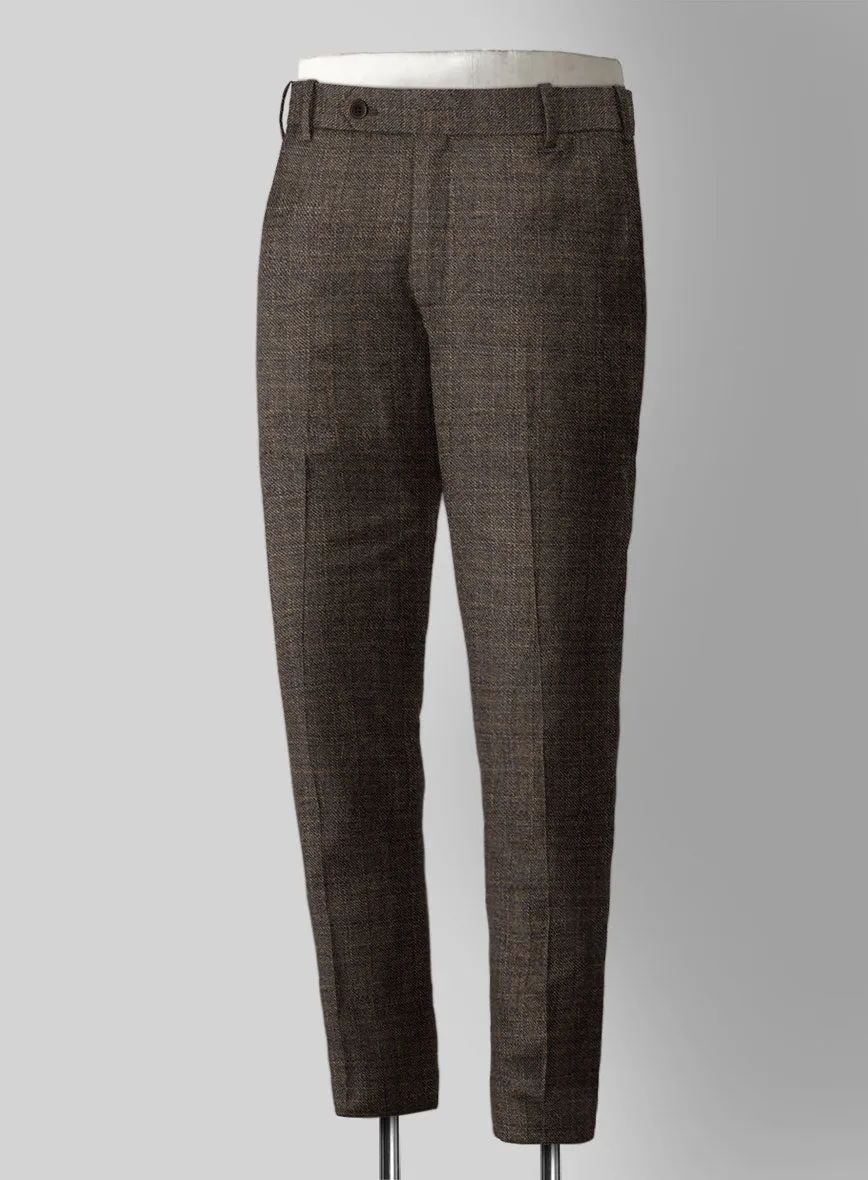 Reda Omiro Brown Wool Suit