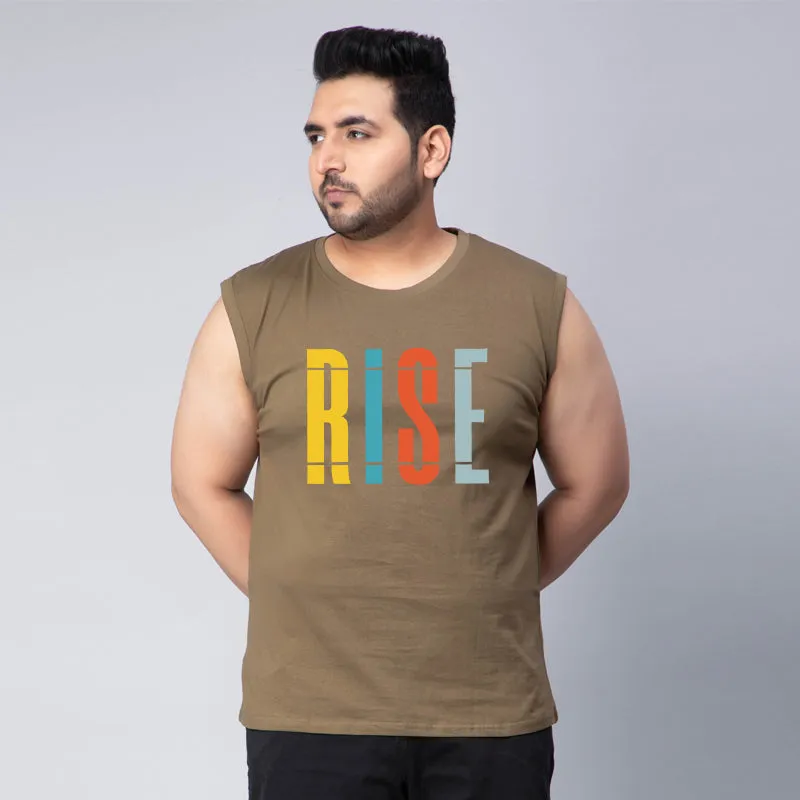 RISE UP MEN'S SLEEVELESS VEST