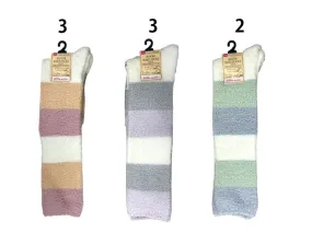 Room Knee Socks - Pastel - Three Colors Gradation -