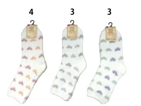 Room Socks - Pastel - Small Heart -