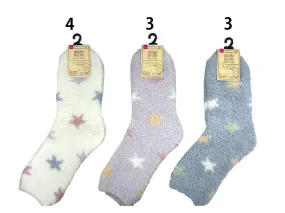 Room Socks - Pastel - Stars -