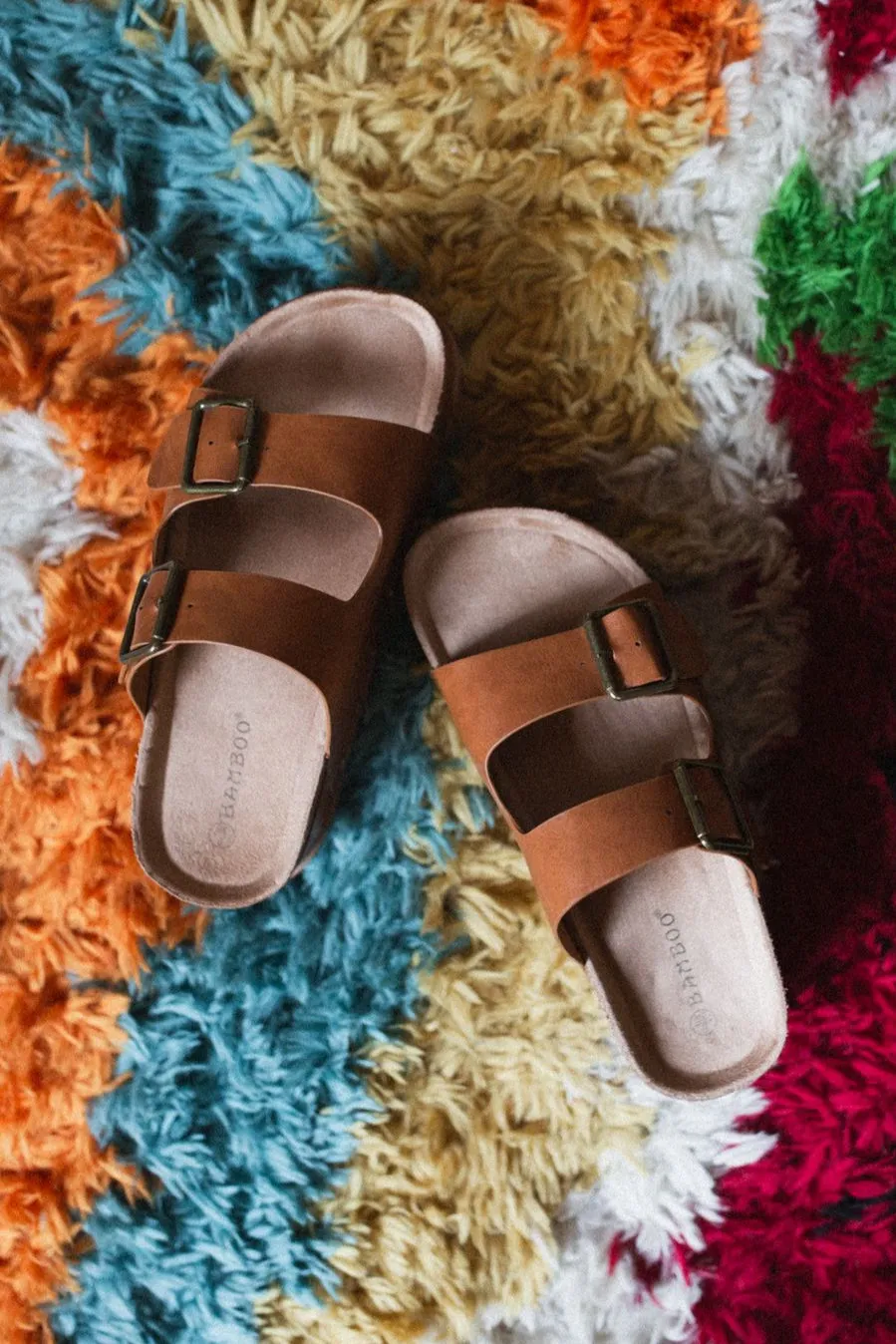 Shoreline Platform Sandals - Tan