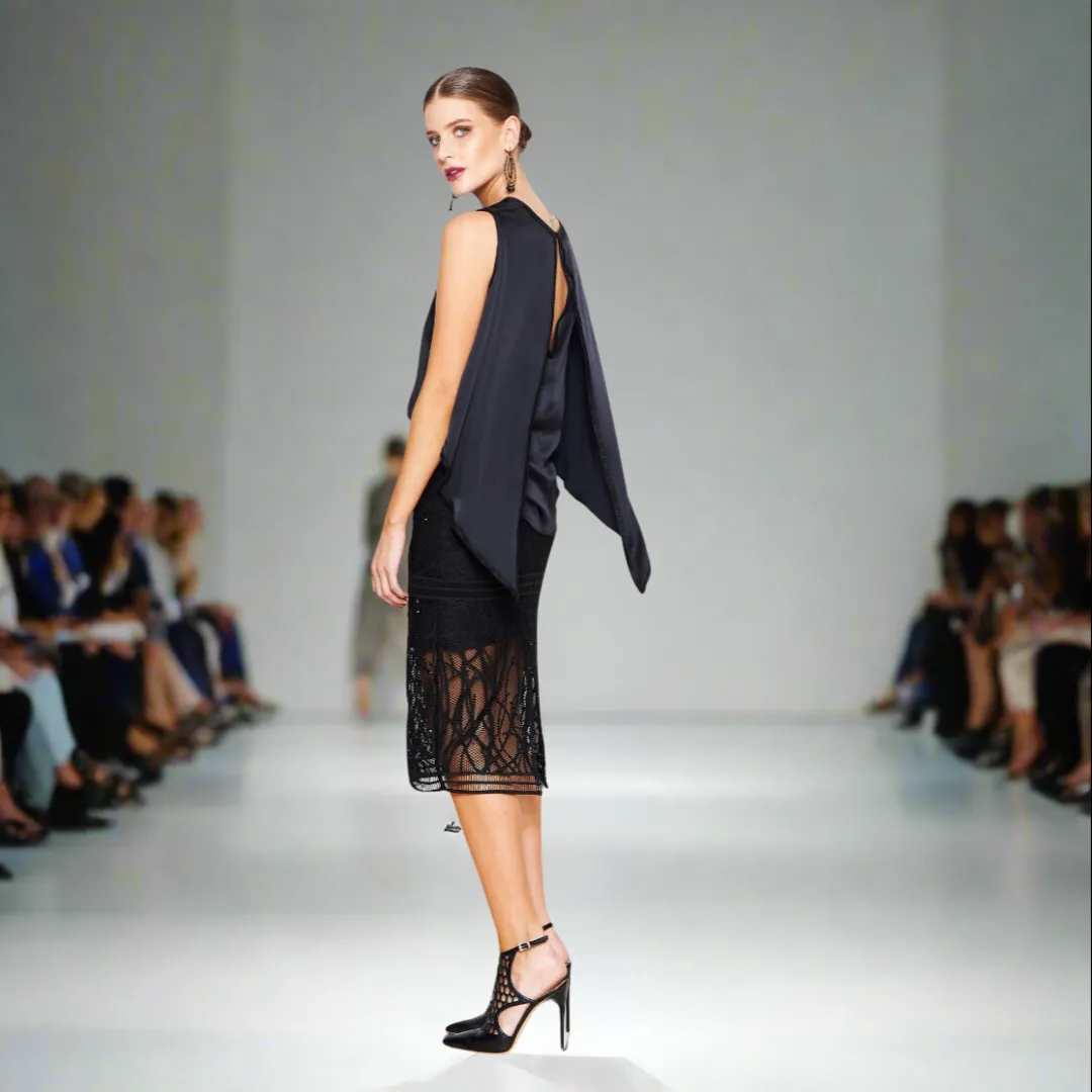 Silk Satin Layered Top