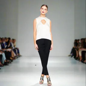 Silk Satin Layered Top