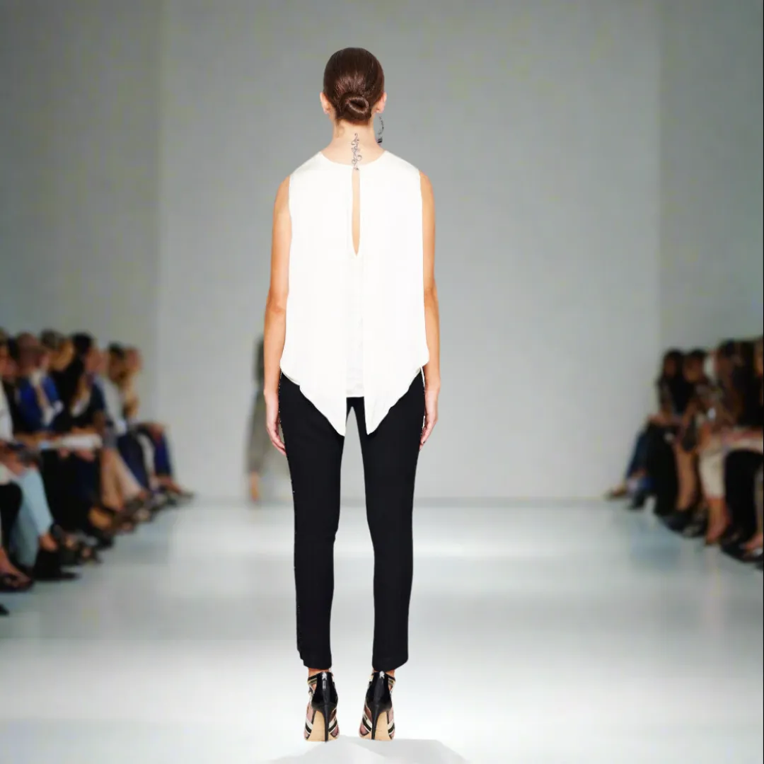 Silk Satin Layered Top